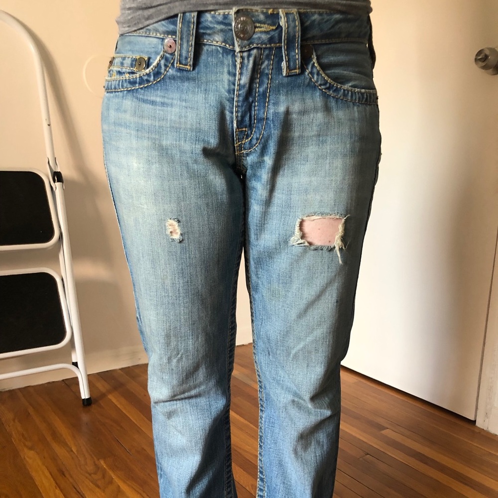 Blue jeans from true religion